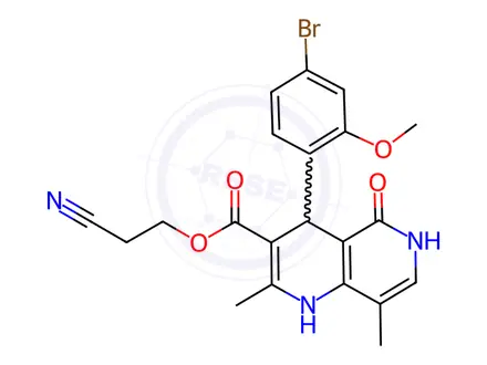 Chemical structure of Finerenone Impurity 356