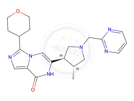 Chemical structure of Tovinontrine Impurity 1