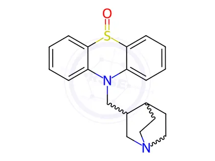 Chemical structure of Mequitazine Sulfoxide
