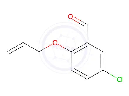Chemical structure of 2-(Allyloxy)-5-chlorobenzaldehyde