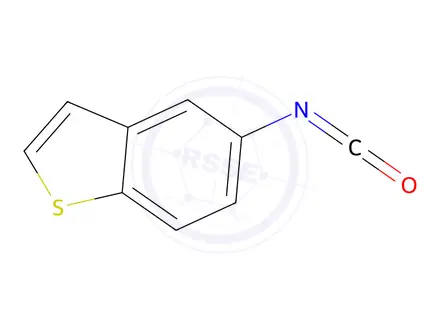 Chemical structure of 1-Benzothiophen-5-yl-isocyanate