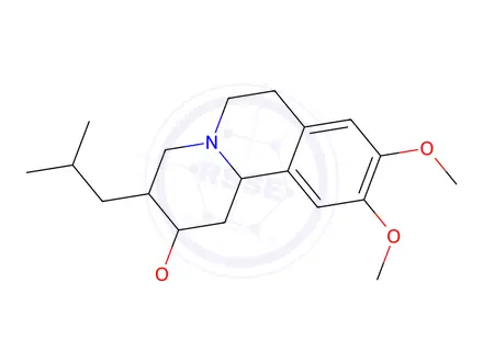 Chemical structure of 5-O-methyldihydrotetrabenazine