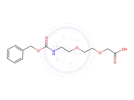 Chemical structure of Cbz-AEEA