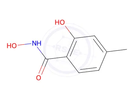 Chemical structure of BenzaMide, N,2-dihydroxy-4-Methyl-