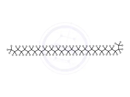 Chemical structure of n-Tetratriacontane-d70