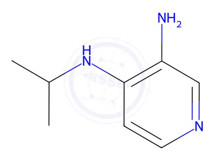 Chemical structure of 4-N-propan-2-ylpyridine-3,4-diamine