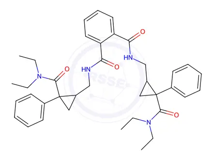 Chemical structure of Milnacipran EP Impurity K