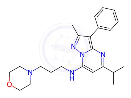 Chemical structure of T-00127-HEV1 Impurity 141