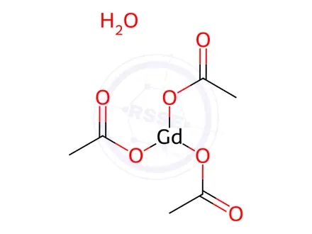 Chemical structure of Gadolinium(iii)acetate Hydrate