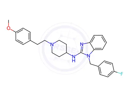 Chemical structure of Astemizole