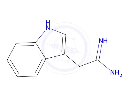 Chemical structure of 2-(1H-INDOL-3-YL)-ACETAMIDINE