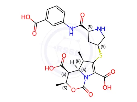 Chemical structure of Ertapenem Impurity 87