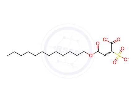 Chemical structure of Lauryl Sulfate Impurity 18 Disodium Salt