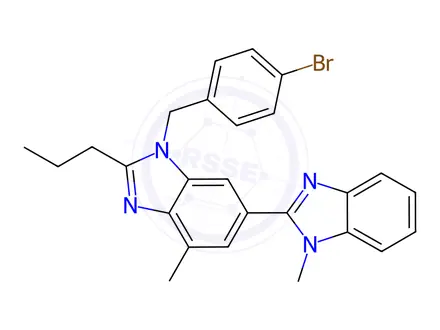 Chemical structure of Telmisartan Impurity 111