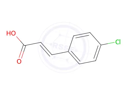Chemical structure of 4-Chlorocinnamic Acid