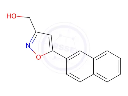 Chemical structure of 5-(2-Naphthalenyl)-3-isoxazolemethanol