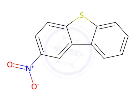 Chemical structure of 2-Nitrodibenzothiophene