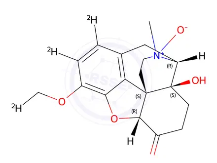Chemical structure of Oxycodone-d3 N-Oxide