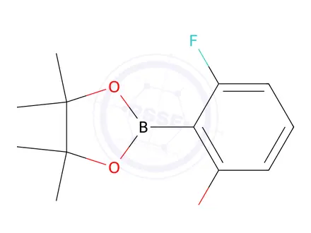 Chemical structure of 2-Fluoro-6-hydroxybenzeneboronic Acid Pinacol Ester