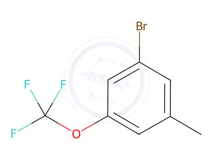 Chemical structure of 3-Bromo-5-(trifluoromethoxy)toluene