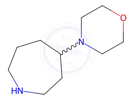 Chemical structure of 4-(4-Morpholinyl)azepane dihydrochloride