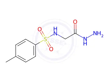 Chemical structure of N-(2-hydrazinyl-2-oxoethyl)-4-methylbenzenesulfonamide