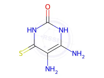 Chemical structure of Methylthiouracil Impurity 17