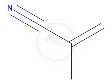 Chemical structure of Methacrylonitrile Solution in Methanol