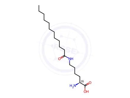 Chemical structure of N-Lauroyl-L-lysine