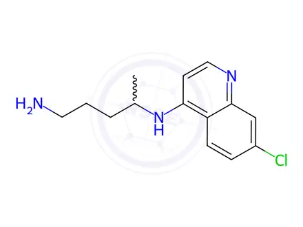Chemical structure of Didesethyl Chloroquine