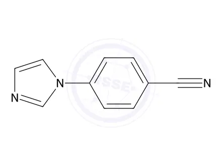 Chemical structure of 1-(4-Cyanophenyl)imidazole