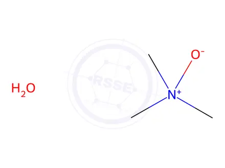 Chemical structure of Trimethylamine oxide hydrate
