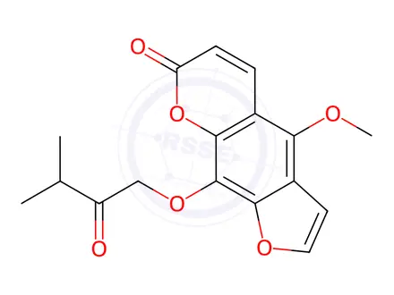 Chemical structure of Anhydrobyankangelicin