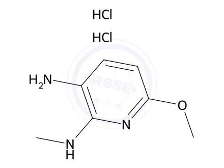 Chemical structure of 6-Methoxy-N2-methylpyridine-2,3-diamine Dihydrochloride