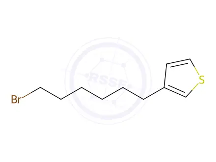 Chemical structure of 3-(6-Bromohexyl)thiophene