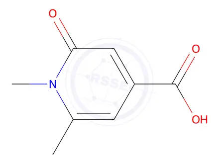 Chemical structure of 1,6-Dimethyl-2-oxo-1,2-dihydropyridine-4-carboxylic acid