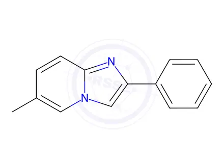 Chemical structure of 6-Methyl-2-phenyl-imidazo[1,2-a]pyridine