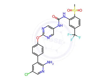 Chemical structure of ONO-7579