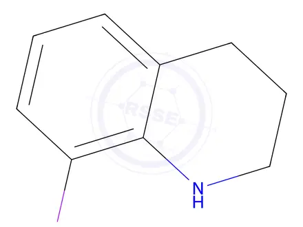Chemical structure of 8-Iodo-1,2,3,4-tetrahydroquinoline