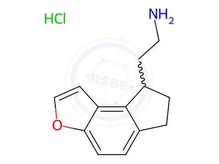 Chemical structure of Ramelteon Impurity 1 HCl