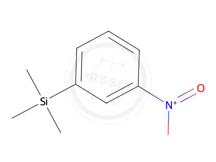 Chemical structure of 3-NItro-1-(trimethylsilyl)benzol