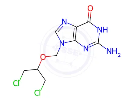 Chemical structure of Ganciclovir Impurity 87