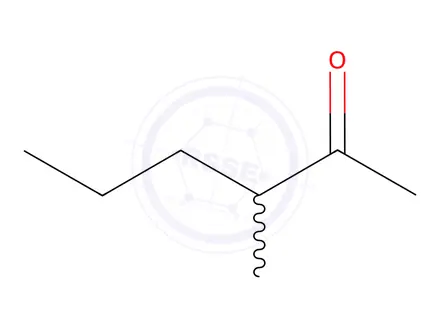 Chemical structure of 3-Methyl-2-hexanone