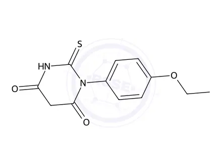 Chemical structure of 1-(4-Ethoxyphenyl)-2-thioxodihydro-4,6(1H,5H)-pyrimidinedione