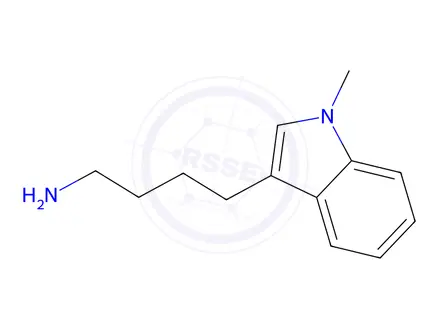 Chemical structure of 4-(1-Methyl-1h-indol-3-yl)butan-1-amine