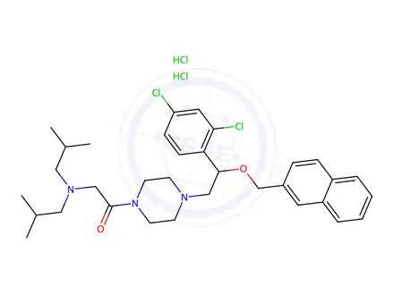 Chemical structure of LYN-1604 dihydrochloride