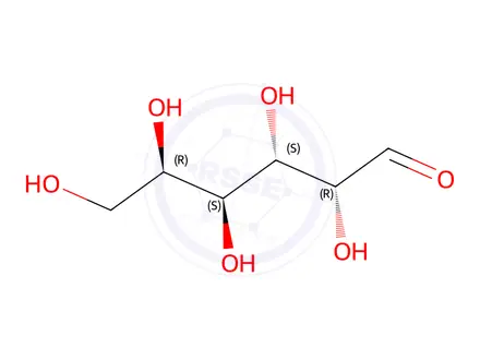 Chemical structure of Galactose
