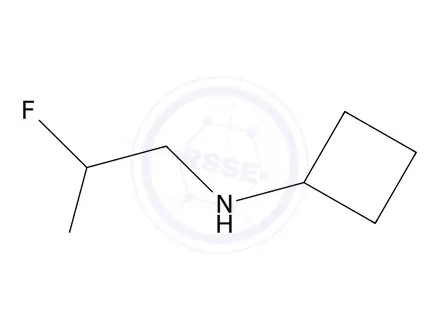 Chemical structure of N-(2,2-difluoroethyl)cyclobutanamine