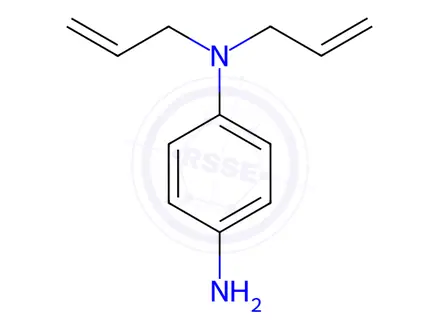 Chemical structure of N-1,N-1-Diallyl-1,4-benzenediamine