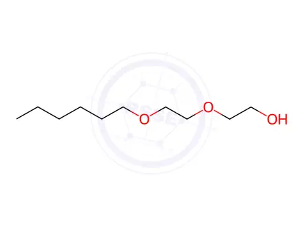 Chemical structure of Diethylene Glycol Monohexyl Ether